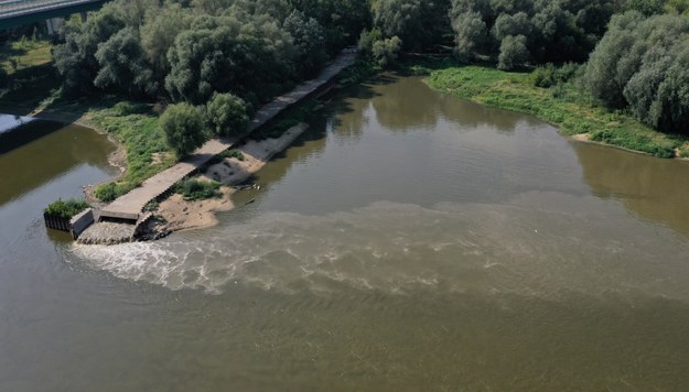 Ścieki w Wiśle /Leszek Szymański /PAP