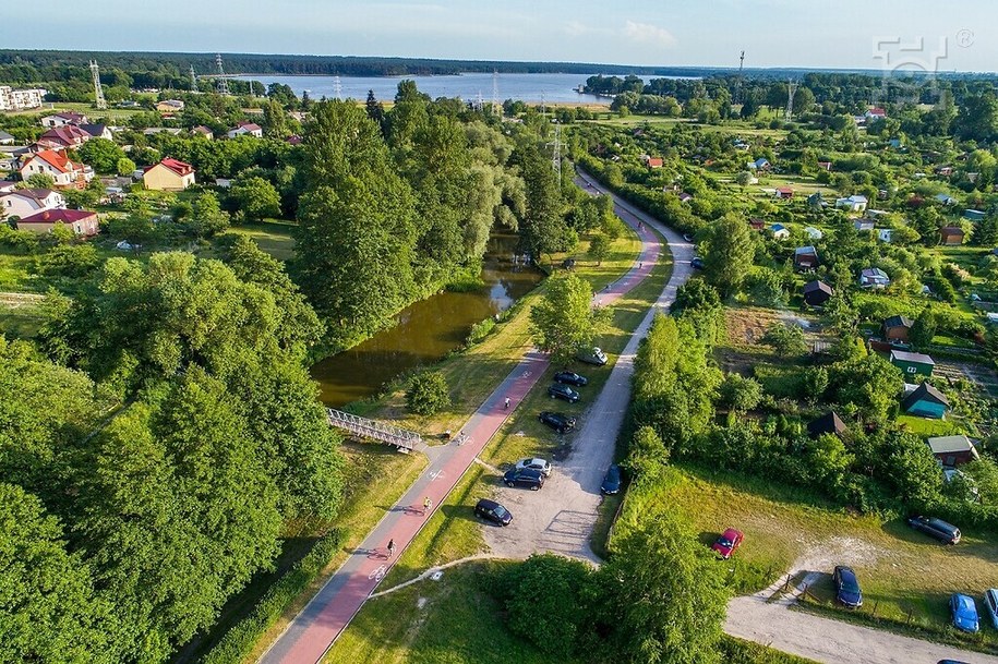 Ścieżka rowerowa wzdłuż Bystrzycy /UM Lublin /Materiały prasowe