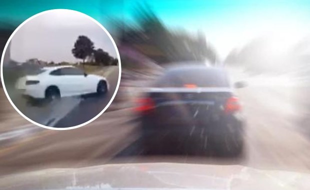 Ścigali się i wylądowali w rowie. Opublikowano film z "popisem" młodych kierowców 