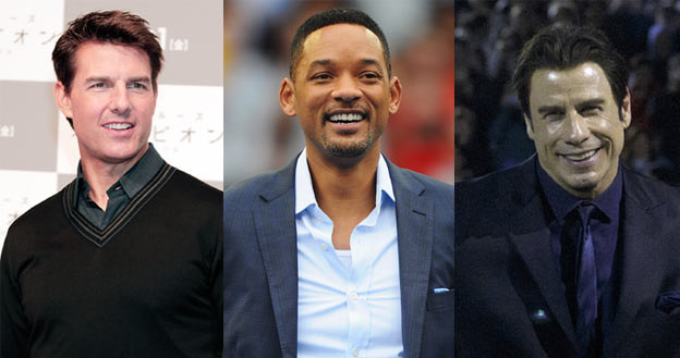 Scjentologiczna Wielka Trójka: Tom Cruise, Will Smith i John Travolta /Getty Images/Flash Press Media