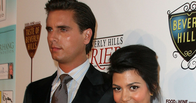 Scott Disick i Kourtney Kardashian /Valerie Macon /Getty Images