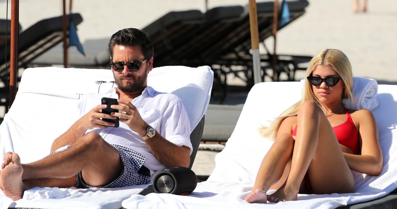 Scott Disick, Sofia Richie /Agencja FORUM