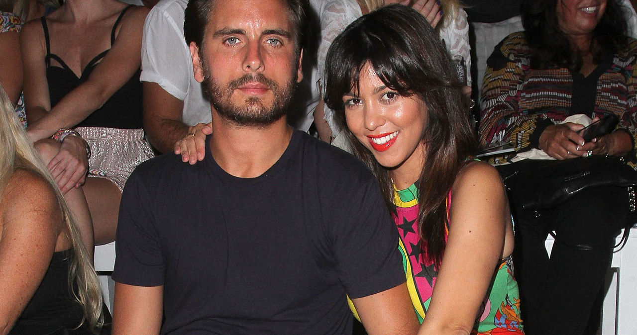 Scott Disick z byłą partnerką, Kourtney Kardashian /John Parra /Getty Images