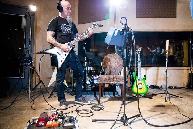 Scott Ian (Anthrax) w studiu /Oficjalna strona zespołu