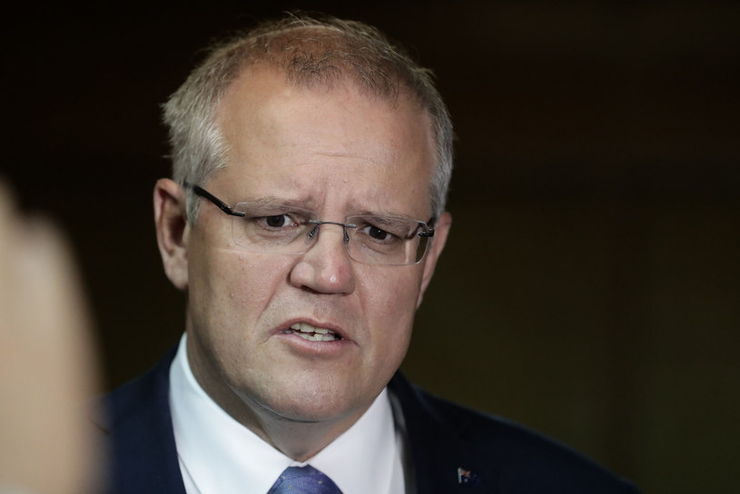 Scott Morrison, premier Australii. Fot. ALEJANDRO PAGNI/AFP/East News /&nbsp