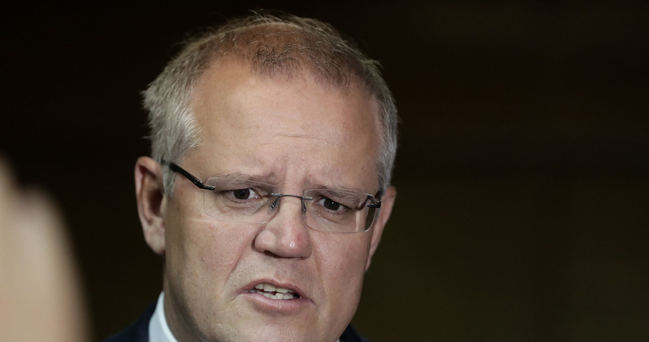 Scott Morrison, premier Australii. Fot. ALEJANDRO PAGNI/AFP/East News /&nbsp