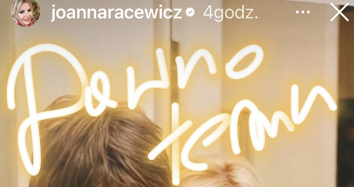 Screen @joannaracewicz /Instagram