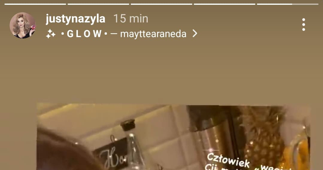 Screen pochodzi z profilu Justyny Żyły na Instagramie - https://www.instagram.com/justynazyla/?hl=pl /Instagram/justynazyla /Instagram