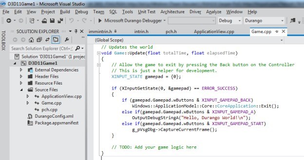 Screen programu Microsoft Visual Studio /CDA