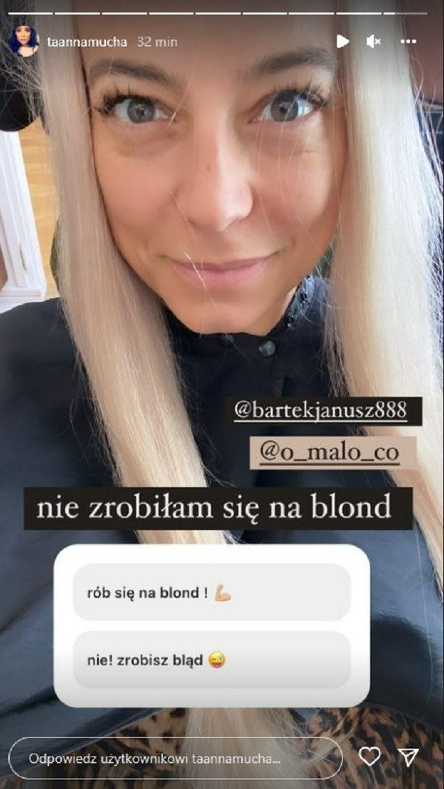 Screen z relacji na Instagramie Anny Muchy /Instagram /materiały prasowe