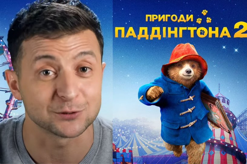 Screen z YouTube Włodymyr Zełenski o Paddingtonie /materiał zewnętrzny