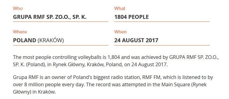 Screen ze strony guinnessworldrecords.com /