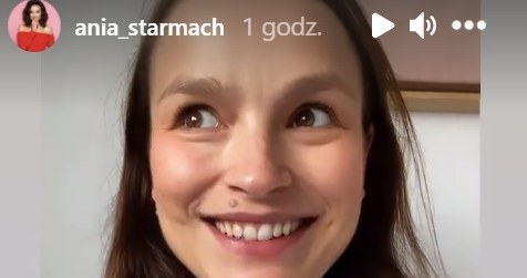 Screenshot z instagrama @ania_starmach /Instagram