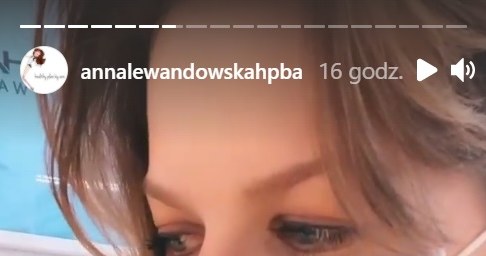 Screenshot z Instagrama @annalewandowskahpba /Instagram /Instagram