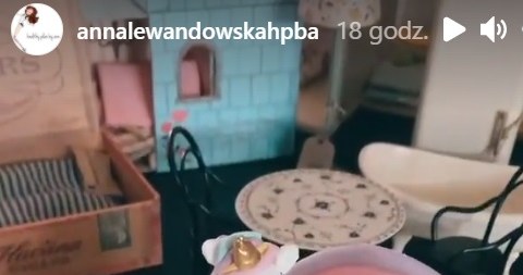 Screenshot z Instagrama @annalewandowskahpba /Instagram /Instagram