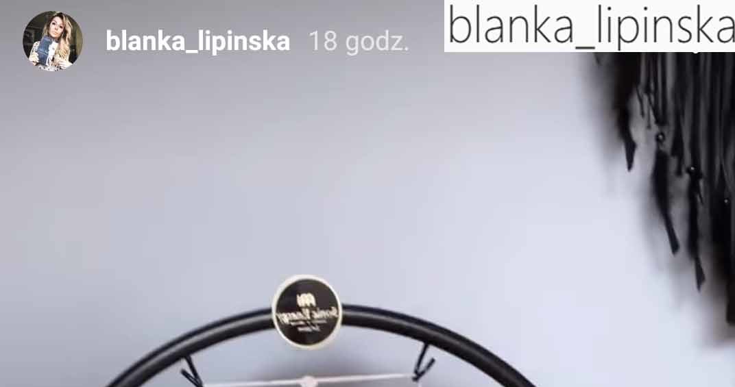 Screenshot z Instagrama @blanka_lipinska /Instagram /Instagram