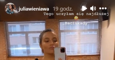 Screenshot z Instagrama @juliawieniawa /Instagram /Instagram