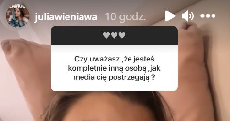 Screenshot z Instagrama @juliawieniawa /Instagram /Instagram