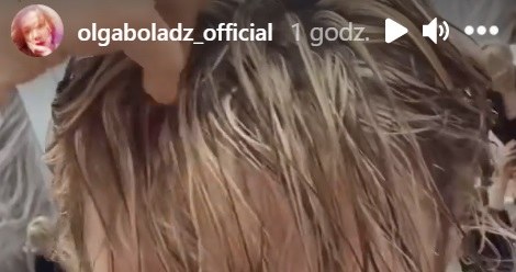 Screenshot z  instastory @olgaboladz_official /Instagram /Instagram