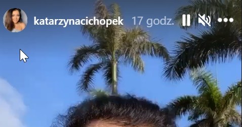 Screenshot z relacji @katarzynacichopek /Instagram /Instagram