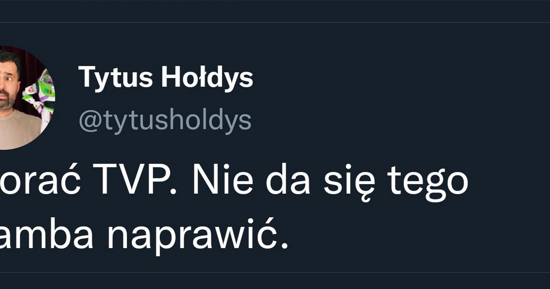 Screeny z Twittera Tytusa Hołdysa /https://twitter.com/EmiliaKaminska/status/1577992518599430144 /Twitter