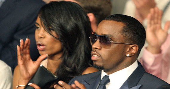 Sean Combs jeszcze z Kim Porter &nbsp; /AFP