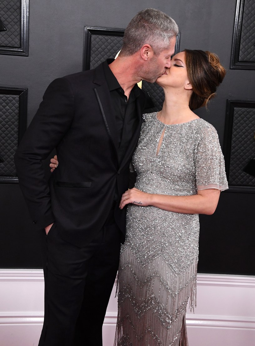 Sean Larkin i Lana Del Rey na gali Grammy /Steve Granitz /Getty Images