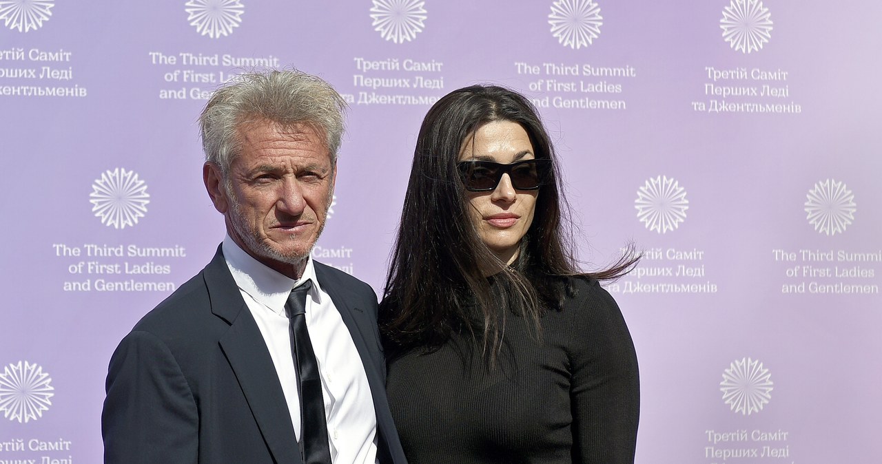 Sean Penn i Olga Korotyayeva /Ukrinform/NurPhoto via Getty Images /Getty Images