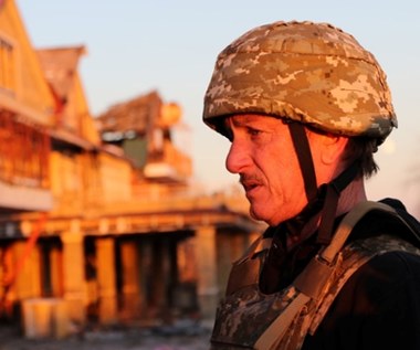 Sean Penn na Ukrainie. Nie wyjechał mimo wojny