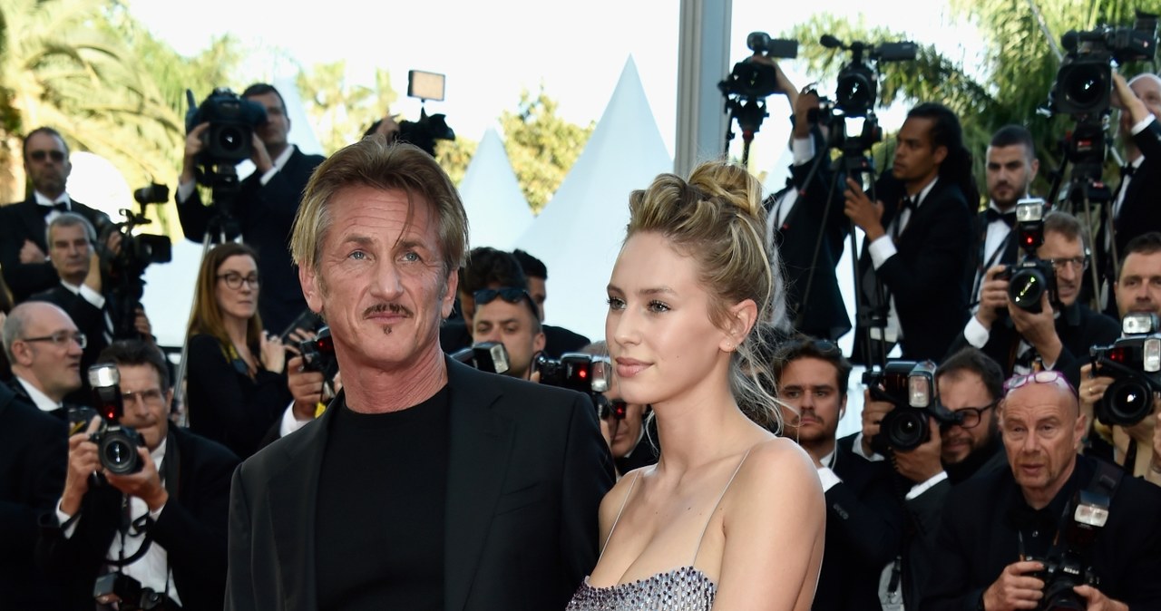 Sean Penn z córką, Dylan /Pascal Le Segretain /Getty Images