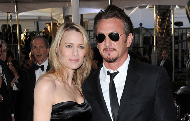 Sean Penn z żoną &nbsp; /Splashnews