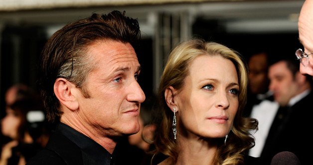 Sean Penn z żoną, fot. Kevork Djansezian &nbsp; /Getty Images/Flash Press Media