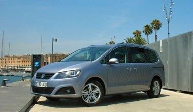 Seat Alhambra po face liftingu - pierwsza jazda