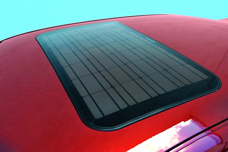 Seat Exeo wyposażony w szyberdach z ogniwami słonecznymi. /Seat