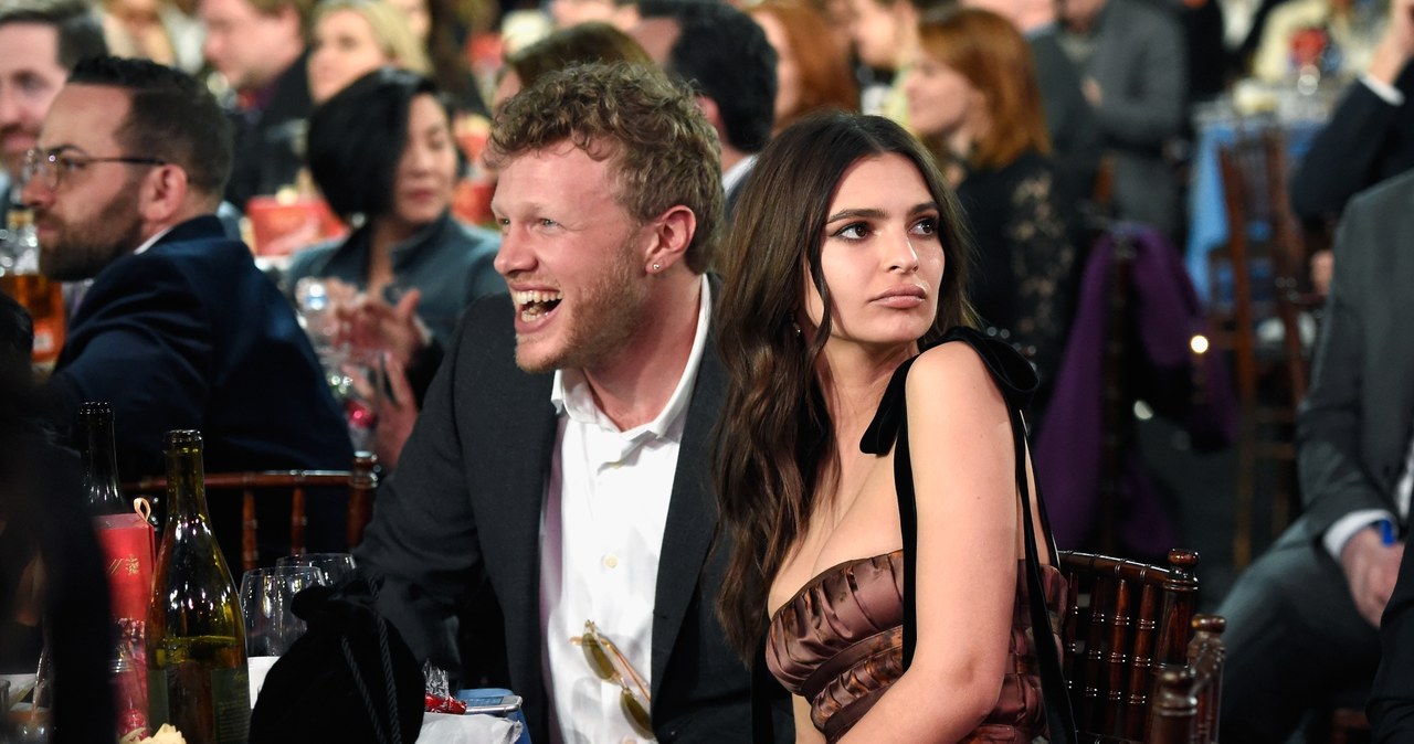 Sebastian Bear-McClard i Emily Ratajkowski /Kevin Mazur /Getty Images