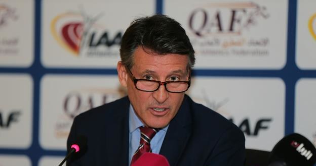 Sebastian Coe, prezes IAAF, b. wybitny 1500-metrowiec /AFP
