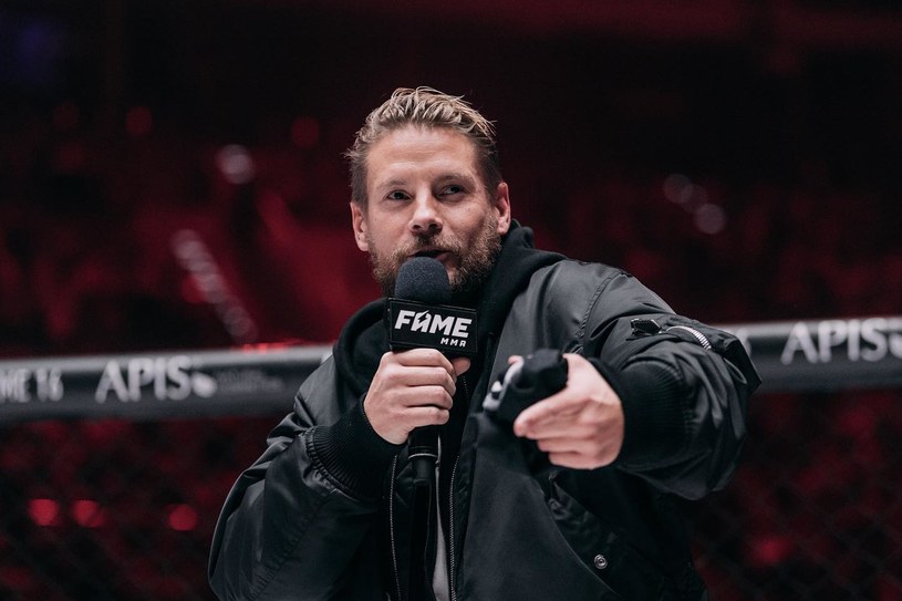 Sebastian Fabijański na FAME 17 /Fame MMA /materiały prasowe