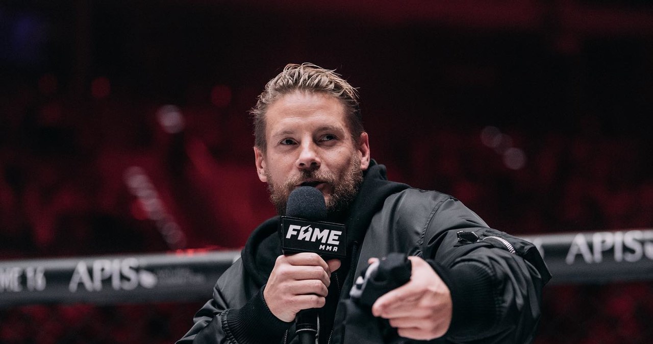 Sebastian Fabijański na FAME 17 /Fame MMA /materiały prasowe