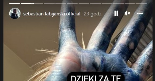 Sebastian Fabijański otrzymauje wsparcie od swoich fanów /Instagram