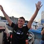 Sebastian Karaś przepłynął wpław z Kołobrzegu na Bornholm. Ponad 28 godzin w wodzie!