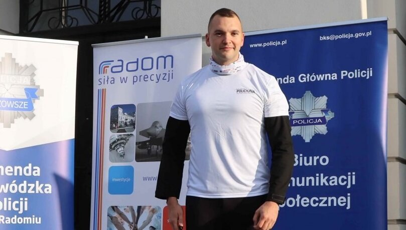 Sebastian Nowacki musiał przerwać swoją wyprawę /Policja /