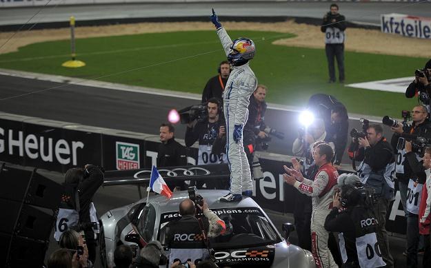 Sebastian Ogier fetuje zwycięstwo w Race of Champions /AFP