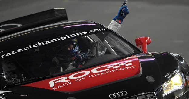 Sebastian Ogier w audi R8 LMS /AFP