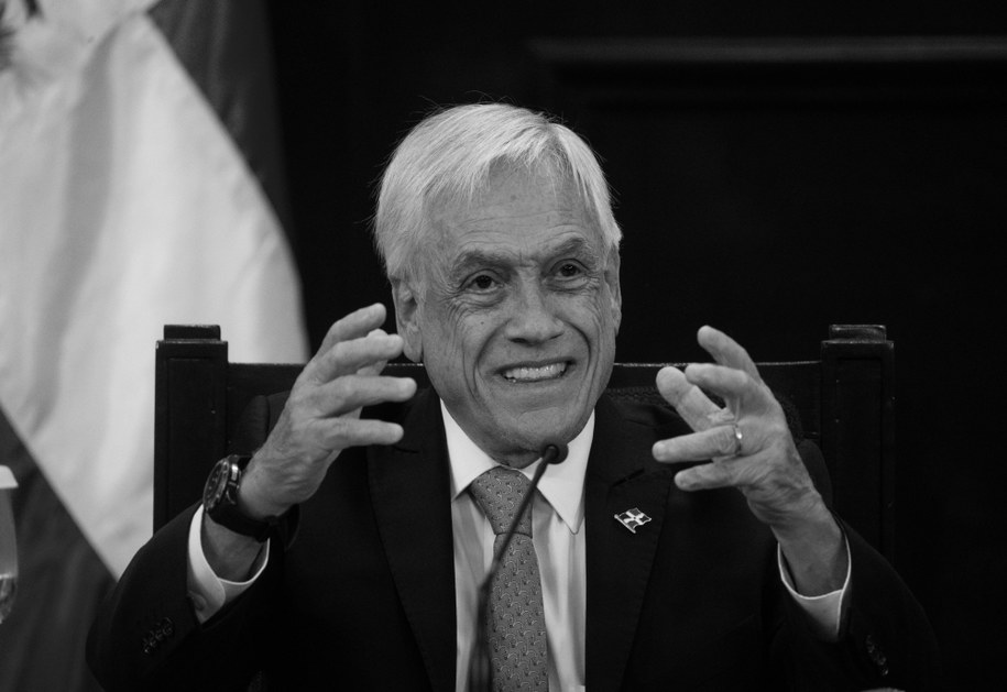 Sebastian Pinera (zdjęcie z października 2023 roku) /ORLANDO BARRIA /PAP/EPA
