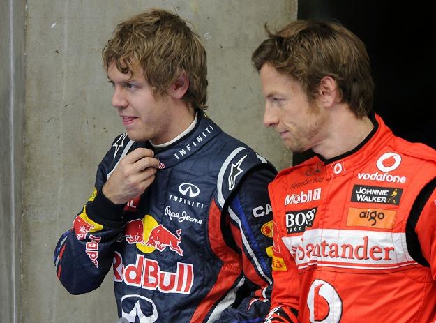 Sebastian Vettel i Jenson Button /AFP