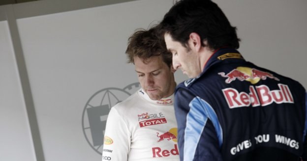 Sebastian Vettel i Mark Webber /AFP