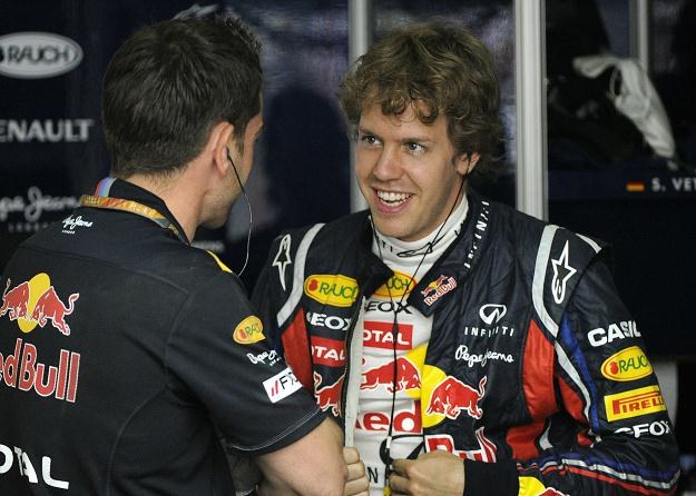 Sebastian Vettel ma powody do zadowolenia /AFP
