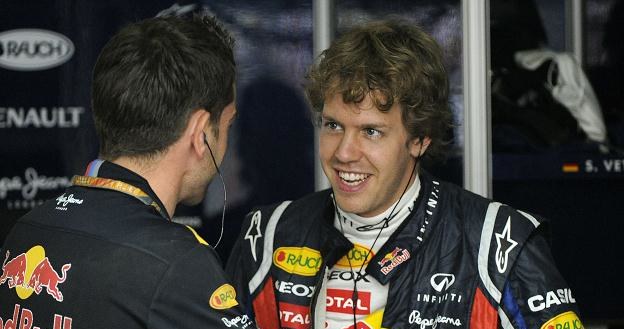 Sebastian Vettel ma powody do zadowolenia /AFP