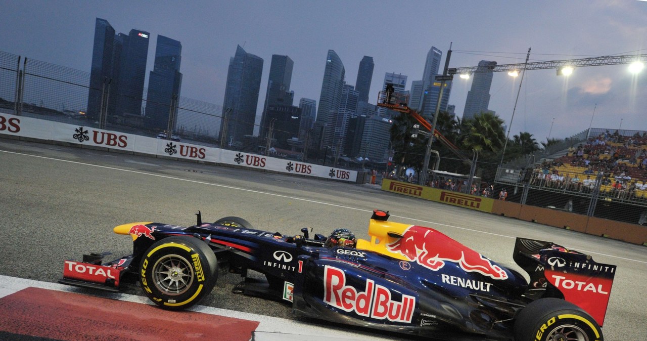 Sebastian Vettel na treningu /AFP