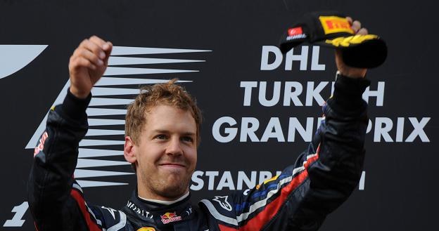 Sebastian Vettel, zwycięzca Grand Prix Turcji /AFP